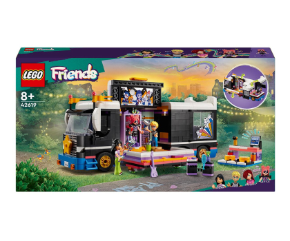 Klocki LEGO® LEGO Friends 42619 Autobus koncertowy gwiazdy popu